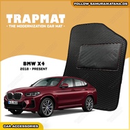 ꔮ TRAPMAT Car Mat BMW X4 2018-Present Waterproof Anti Slip Customize Carpet Floor Mat