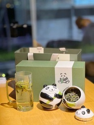 醉千杯杭州龍井明前特級精選龍井茶250g禮盒茶葉綠茶送禮送長輩熊貓龍井禮盒裝