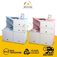 Bedside Table and Wardrobe Storage High Quality PP Plastic Organizer Customize Cupboard Support 8kg 
