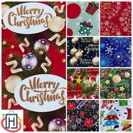25 pcs Christmas Gift Wrapper Coated and Glossy