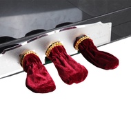 COD New Style Piano Pedal Cover Velvet Pedal Cover Anti-dust Cover Simple Pedal Cover Piano Cloth Co