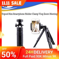 Tripod Mini Smartphone Holder Clamp Vlog Zoom Meeting