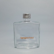 200 Glass Bottle Original ClearML Flat Box Food Glass Bottle/ Juice Glass Bottle/ Honey Glass Bottle