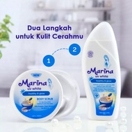 marina healty&glow-body scrub-marina uv white-460 ml-kulit-healty-glow-hambodi