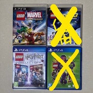 PS3 PS4🎮LEGO Marvel Super Heros/Batman3/Harry Potter/DC Super Villans
