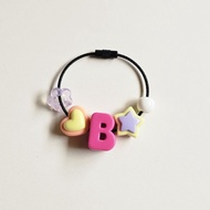blairandco. Chunky Bag Charm Initial Letter