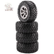 4Pcs 73mm Tire Tyre Wheel for  C14 C24 B24 B36 MN D90 MN-90 MN99S FY003 FY004 RC Car Upgrade Parts A