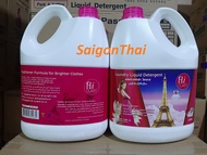 Nước giặt xả HiClass đậm đặc Can lớn 3000ml - Hồng