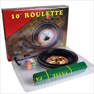 Roulette Set Game 33cm 25cm with Tablecloth Chip Beads Roulette Friends Party Company Events
