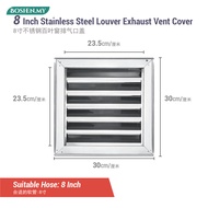 COOL POWER 4/6/8" Window Ventilation Exhaust Fan Bedroom Living Room Toilet Bathroom Kipas Ekzos Bil