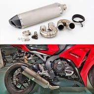 Motorcycle Exhaust Muffler Middle Link Pipe For Honda CBR1000RR CBR 1000RR 2008-2016 Slip-on CBR1000