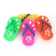 BN-223 Silicone Pet Slippers Toy Made Of Durable Rubber And Vinyl Size 13 x 8 Cm. There Is A Sound W