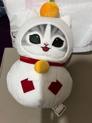 Mofusand 新年鏡餅 景品公仔 灰貓
