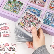 waterproof asthetic stickers sticker set Japanese and Korean cute sticker cherry blossomyzh36.my2026