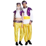 Purple Purple couple Arabic Aladdin and the magic lamp Aladin Jasmine Princess Cosplay Costumes Adul