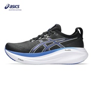 ASICS Men GEL-NIMBUS 27 Running Shoes in Black/Dark Cobalt