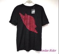 NIKE Air Jordan 1 Retro Ele Tee AJ 1代 復刻 黑紅 爆裂紋 飛翼 喬丹 短袖T恤 BRED