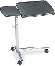 Safco Tiffany & Co. Mayline 950ANT SOHO Mobile Laptop Caddy with Dual Worksurface, Height Adjustable
