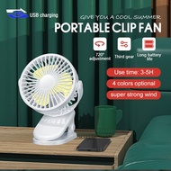 24000mAh Clip Fan Rechargeable Mini Fan Desk Fan5 Wind Speed Type-C Charging 夹子风扇