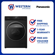 Panasonic NAS056FR1BP 10.5kg/6.0kg 3Di Inverter, Front Load Combo Washing Machine