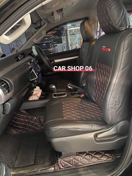 หุ้มเบาะD-Max ปี2020ถึงปีปัจจุบัน  รถ4ประตูหน้า-หลัง สีดำแดง5D หุ้มเบาะแบบสวมทับ เข้ารูปตรงรุ่นชุด หนังอย่างดี ชุดหุ้มเบาะรถยนต์