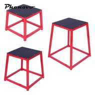 [Phenovo] Plyometric Jumping Box Anti Slip Jumping Exercise Box Step up Box Plyo Box for Home Condit