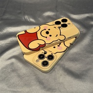 Bear Holding Face Suitable for iPhone 15ProMax 16 13 17ProMax 7 8 Plus 11 15Pro 12ProMax XSMAX 16Pro