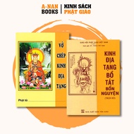 Sách - Combo Vở Chép Tay Kinh Địa Tạng và Kinh Địa Tạng Bồ Tát Bổn Nguyện Trọn Bộ (Bìa Mềm)