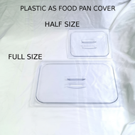 Penutup Plastik Bekas Makanan Full Half Size Plastic AS Food Pan Cover Buffet Kenduri Tray Cover