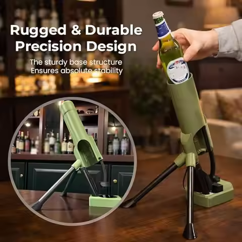 Hands-Free Beer Opener - TK Popular Rocket Launcher Beer Bottle Opener