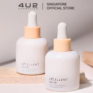 [4U2] 🇸🇬 Excellent Skin Foundation 💡No Filter Needed 💧Full Coverage | Breathable Matte | 3 Natural S