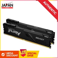 Kingston Kingston FURY Desktop PC Memory DDR4 3200MHz 8GBx2 Kingston FURY Beast Beast CL16 KF432C16B