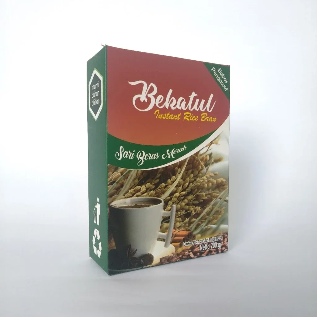Bekatul Sereal Sari Beras Merah Bekatul Instan Rice Bran 200gram Laku Sejagat