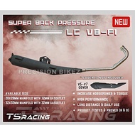 TS RACING LC135 V8 EXHAUST SUPER BACK PRESSURE 28mm 32mm 35mm 38mm 100% ORIGINAL EKZOS LCV8 LC SENYA