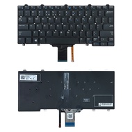 Backlit Keyboard for Dell E7270 E5270 Laptop Computer Hardware Display Keyboard with Backlight Non-M