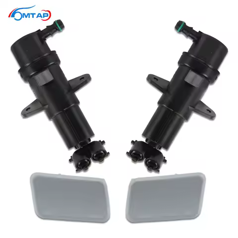MTAP Head Lamp Washer Nozzle Actuator & Cover For BMW X3 E83 LCI 2006-2010 Front Head Light Water No