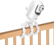 AISVAN Baby Monitor Mount, Tripod Camera Holder for Infant Optics DXR-8 and DXR-8 Pro, Flexible Crib