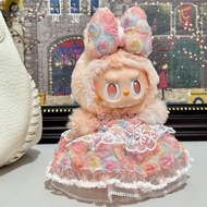La Cloth Third Generation Exclusive 17cm Fantasy Bow Princess Dress Baby Clothes Front High Energy l
