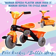 3-WHEEL CHILDREN'S PLASTIC BIKE TRI CYCLE CHILDREN'S TOY BIKE