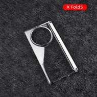 X Fold5 Casing Case for Vivo X Fold 5 Transparent Hinge Scratch Resistant UV Hard Mobile Phone Case 