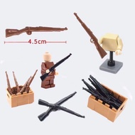98K Toy Weapon Combat Rifle Small Particle Military Minifigure Building Block MOC Accessories Rifle 