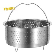 Stainless Steel Rice Cooker for Instant Cooker with Handle Pressure Cooker Rice Steamer