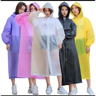 Best Selling!! EVA Raincoat Adult Raincoat/EVA Plastic PONCHO Raincoat/RAIN COAT RAIN COAT/Thick EVA Raincoat Adult Overalls Long Hat Motorcycle Pedestrian -