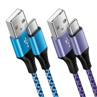 USBCChargerCable[2Pack/6Ft],ChargerCableFastCharge,TypeCPhoneChargerLeadFastChargingforGalaxyS26S24A