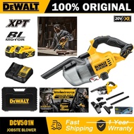 【Official Original Store】DEWALT เครื่องดูดฝุ่นไร้สาย 20V พิเศษ พร้อมอุปกรณ์ รุ่น DCV501LN-B1 แบตเตอร