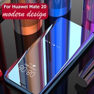 Huawei Mate 20/Mate 20 X  Phone Case Luxury Mirror View Flip Full Case Cover