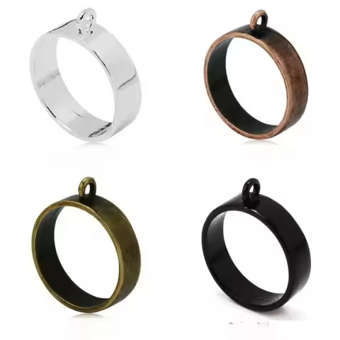 25mm Round Open Back Bezel Pendant,bezels for Resin,pressed Flower Jewelry,sold By 10pcs/pkg-100228