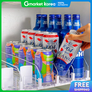 Jq Refrigerator Beverage Tray Automatic Sorting Beverage Dispenser Canned Beer