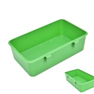 WANGHU กล่องพลาสติกสำหรับอาบน้ำรูปนกแก้วนกป้อนอาหารกล่องใส่ของเล่นสำหรับสัตว์เลี้ยง