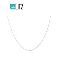 LITZ 18K White Gold  Chain OM-AND5256CBL <1.07g+/->